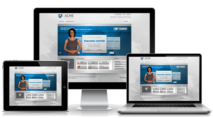 screenshot of LightSpeed VT